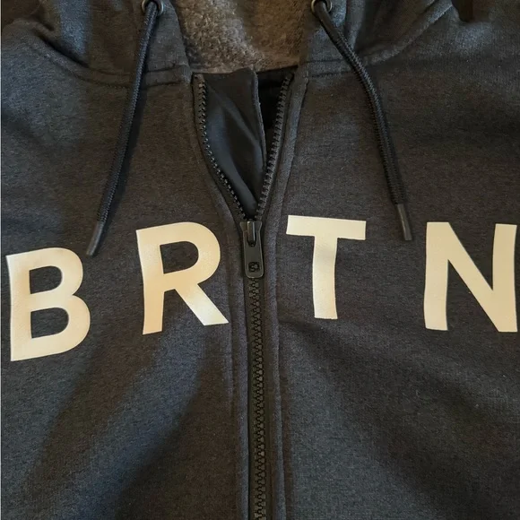 Burton Gray and Black Hoodie - Picture 2 of 6